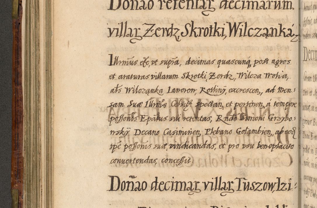 Zdjęcie nr 203 dla obiektu archiwalnego: Acta episcopalia R. D. Jacobi Zadzik, episcopi Cracoviensis et ducis Severiae annorum 1639 et 1640. Volumen II
