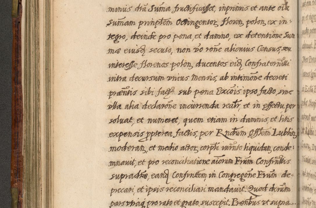 Zdjęcie nr 199 dla obiektu archiwalnego: Acta episcopalia R. D. Jacobi Zadzik, episcopi Cracoviensis et ducis Severiae annorum 1639 et 1640. Volumen II