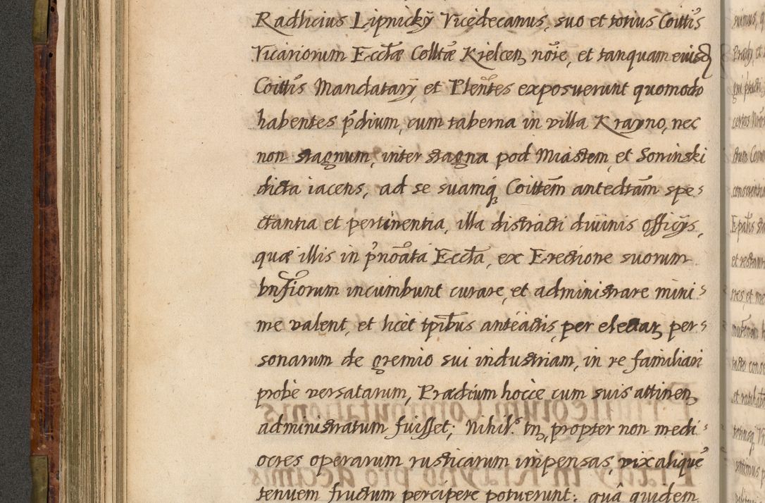 Zdjęcie nr 187 dla obiektu archiwalnego: Acta episcopalia R. D. Jacobi Zadzik, episcopi Cracoviensis et ducis Severiae annorum 1639 et 1640. Volumen II