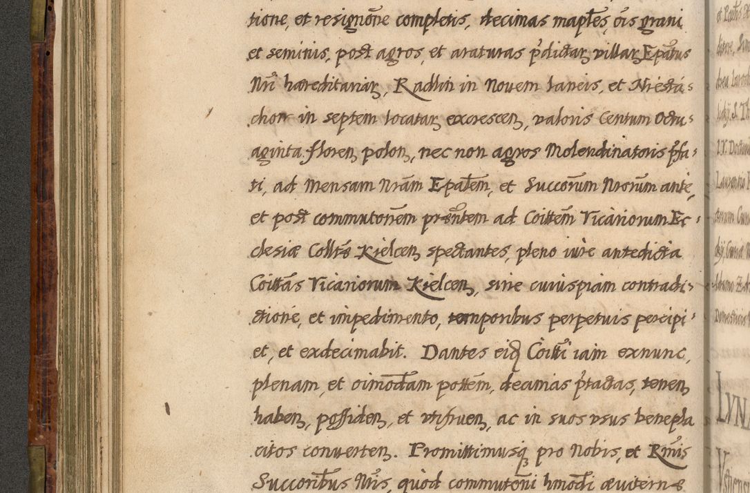 Zdjęcie nr 189 dla obiektu archiwalnego: Acta episcopalia R. D. Jacobi Zadzik, episcopi Cracoviensis et ducis Severiae annorum 1639 et 1640. Volumen II
