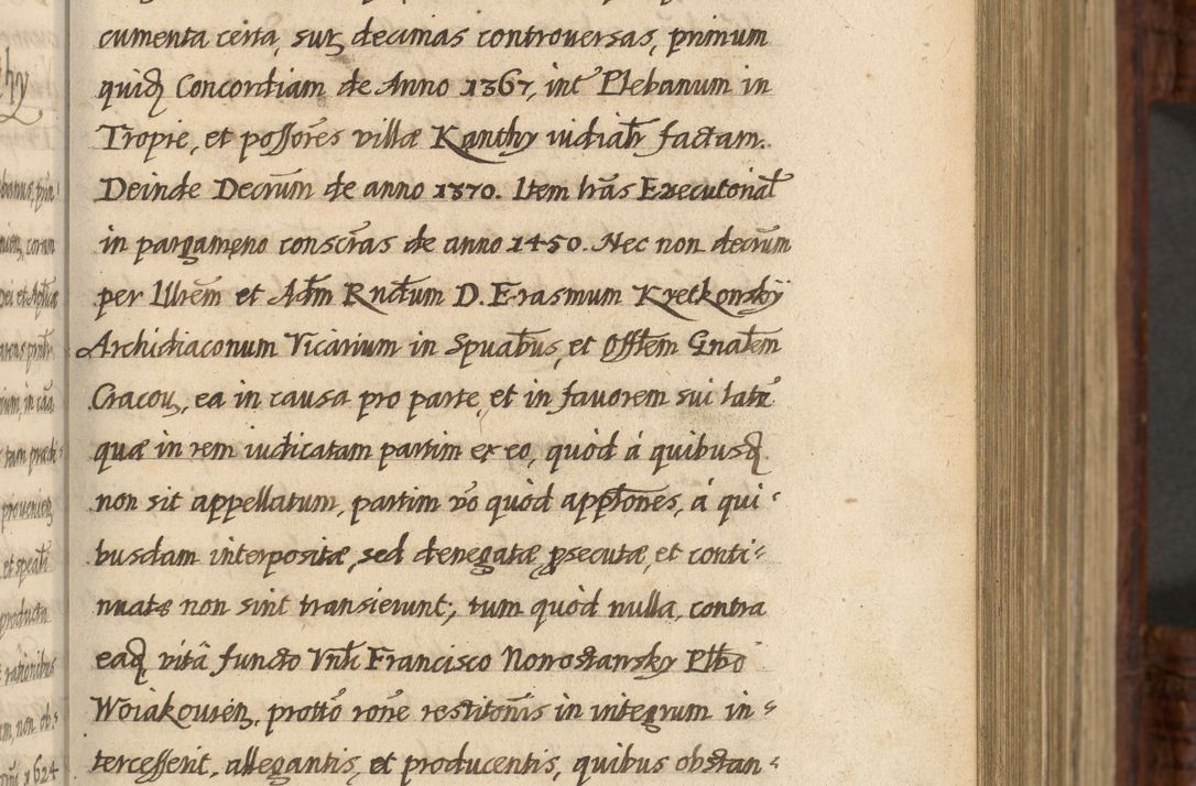Zdjęcie nr 180 dla obiektu archiwalnego: Acta episcopalia R. D. Jacobi Zadzik, episcopi Cracoviensis et ducis Severiae annorum 1639 et 1640. Volumen II