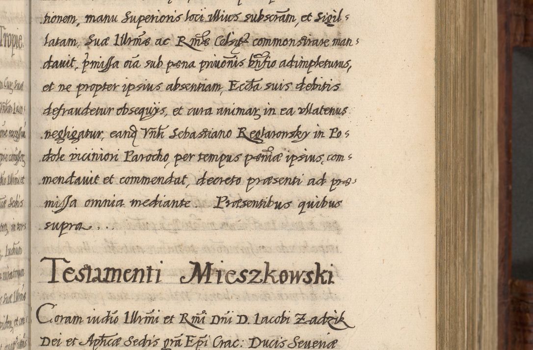 Zdjęcie nr 176 dla obiektu archiwalnego: Acta episcopalia R. D. Jacobi Zadzik, episcopi Cracoviensis et ducis Severiae annorum 1639 et 1640. Volumen II