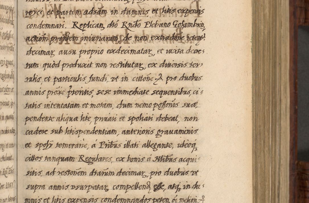 Zdjęcie nr 170 dla obiektu archiwalnego: Acta episcopalia R. D. Jacobi Zadzik, episcopi Cracoviensis et ducis Severiae annorum 1639 et 1640. Volumen II