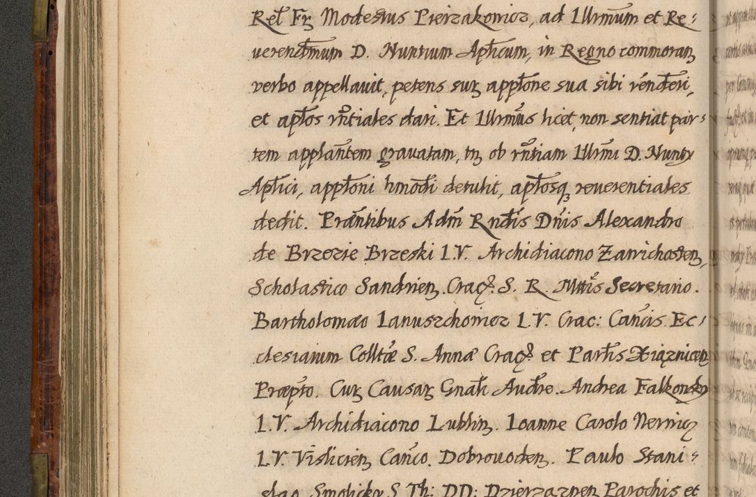 Zdjęcie nr 165 dla obiektu archiwalnego: Acta episcopalia R. D. Jacobi Zadzik, episcopi Cracoviensis et ducis Severiae annorum 1639 et 1640. Volumen II