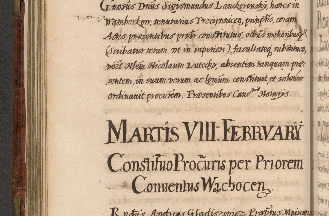 Zdjęcie nr 157 dla obiektu archiwalnego: Acta episcopalia R. D. Jacobi Zadzik, episcopi Cracoviensis et ducis Severiae annorum 1639 et 1640. Volumen II