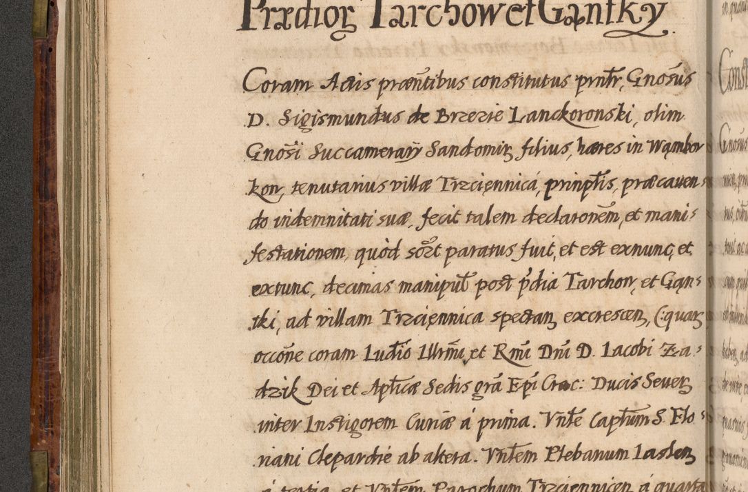 Zdjęcie nr 155 dla obiektu archiwalnego: Acta episcopalia R. D. Jacobi Zadzik, episcopi Cracoviensis et ducis Severiae annorum 1639 et 1640. Volumen II