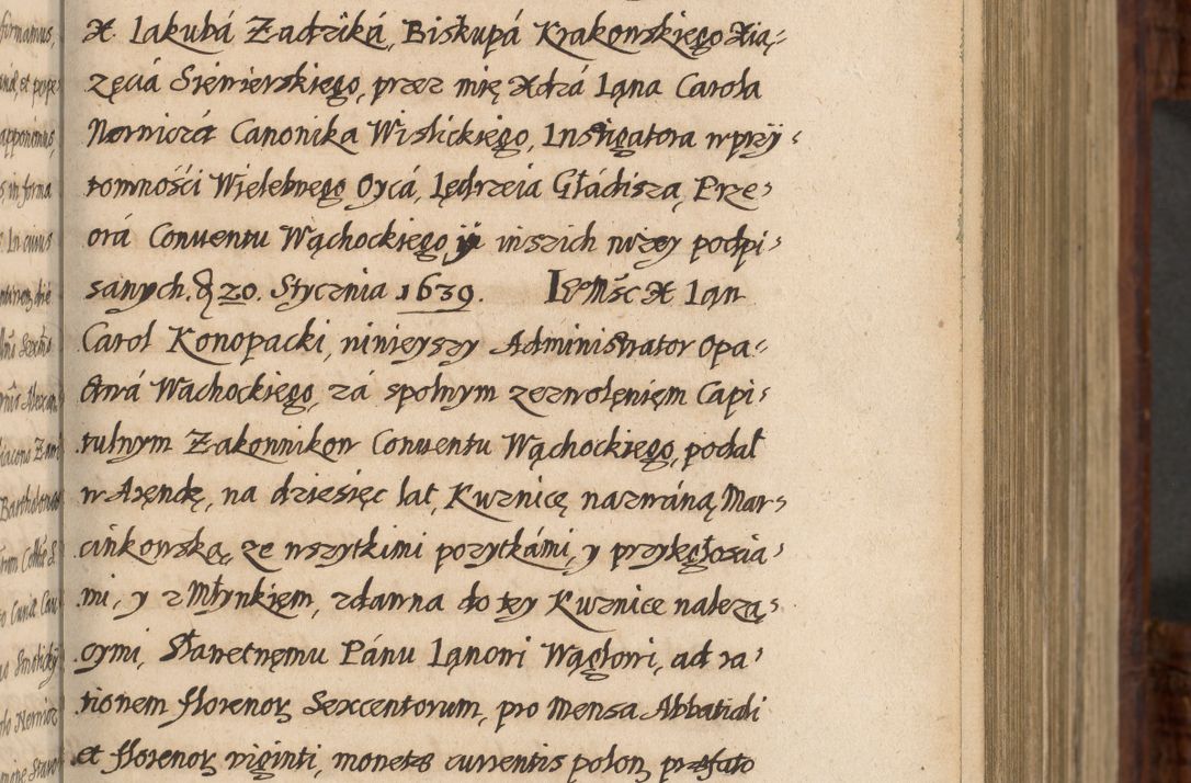 Zdjęcie nr 146 dla obiektu archiwalnego: Acta episcopalia R. D. Jacobi Zadzik, episcopi Cracoviensis et ducis Severiae annorum 1639 et 1640. Volumen II