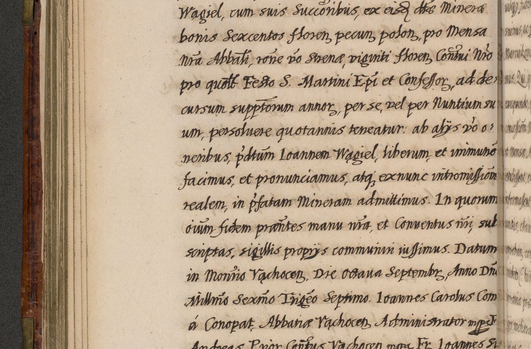 Zdjęcie nr 143 dla obiektu archiwalnego: Acta episcopalia R. D. Jacobi Zadzik, episcopi Cracoviensis et ducis Severiae annorum 1639 et 1640. Volumen II