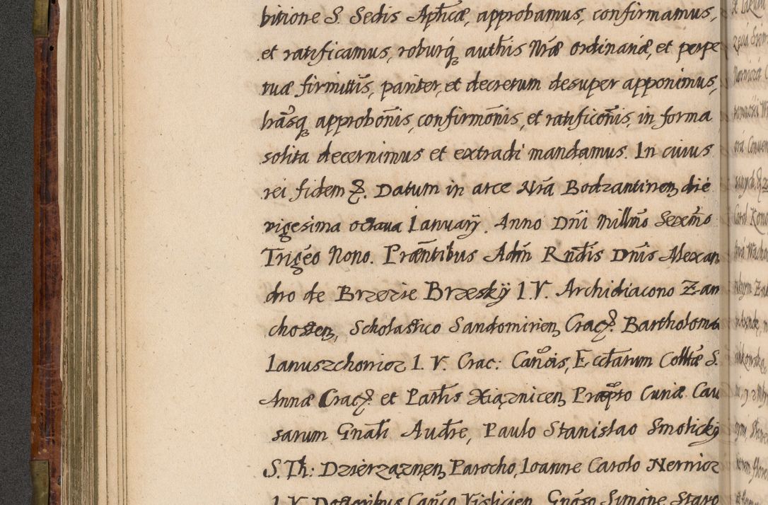 Zdjęcie nr 145 dla obiektu archiwalnego: Acta episcopalia R. D. Jacobi Zadzik, episcopi Cracoviensis et ducis Severiae annorum 1639 et 1640. Volumen II