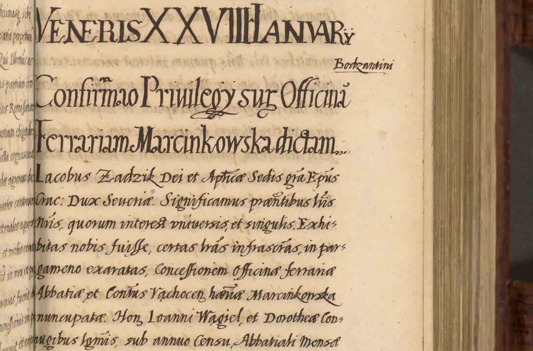 Zdjęcie nr 140 dla obiektu archiwalnego: Acta episcopalia R. D. Jacobi Zadzik, episcopi Cracoviensis et ducis Severiae annorum 1639 et 1640. Volumen II