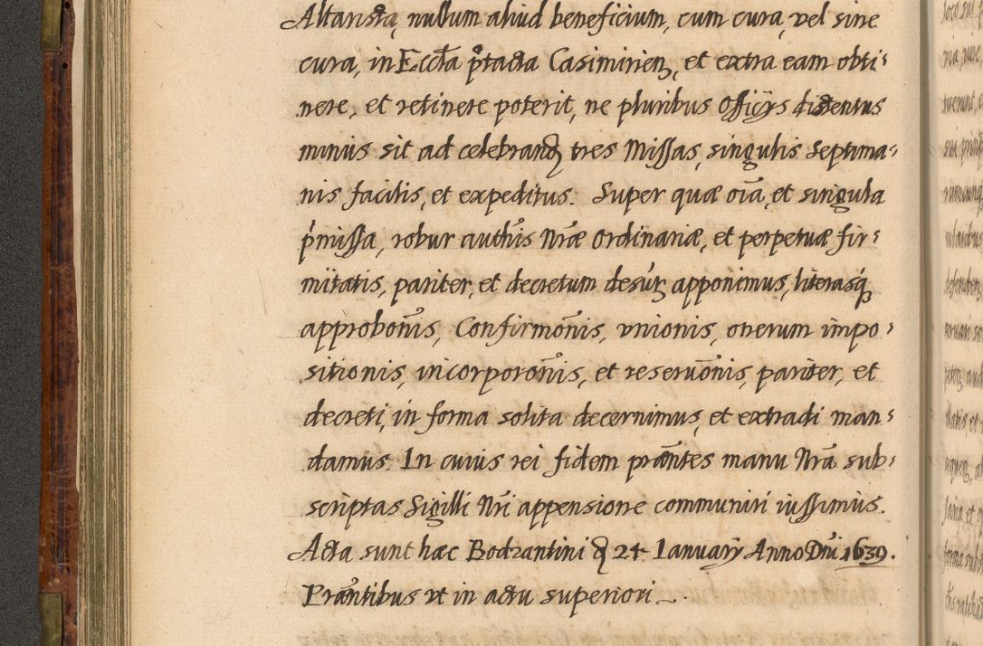 Zdjęcie nr 135 dla obiektu archiwalnego: Acta episcopalia R. D. Jacobi Zadzik, episcopi Cracoviensis et ducis Severiae annorum 1639 et 1640. Volumen II
