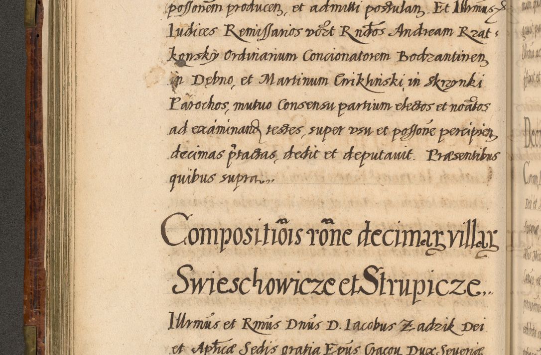 Zdjęcie nr 125 dla obiektu archiwalnego: Acta episcopalia R. D. Jacobi Zadzik, episcopi Cracoviensis et ducis Severiae annorum 1639 et 1640. Volumen II