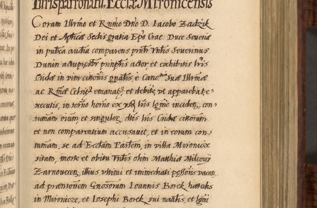 Zdjęcie nr 122 dla obiektu archiwalnego: Acta episcopalia R. D. Jacobi Zadzik, episcopi Cracoviensis et ducis Severiae annorum 1639 et 1640. Volumen II