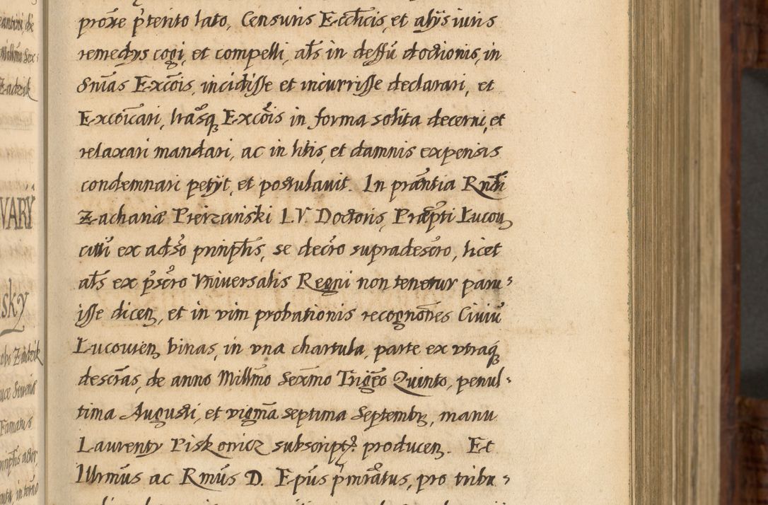 Zdjęcie nr 120 dla obiektu archiwalnego: Acta episcopalia R. D. Jacobi Zadzik, episcopi Cracoviensis et ducis Severiae annorum 1639 et 1640. Volumen II