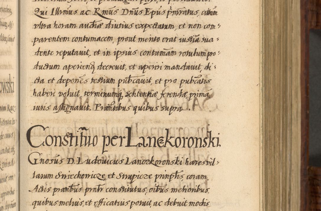 Zdjęcie nr 116 dla obiektu archiwalnego: Acta episcopalia R. D. Jacobi Zadzik, episcopi Cracoviensis et ducis Severiae annorum 1639 et 1640. Volumen II