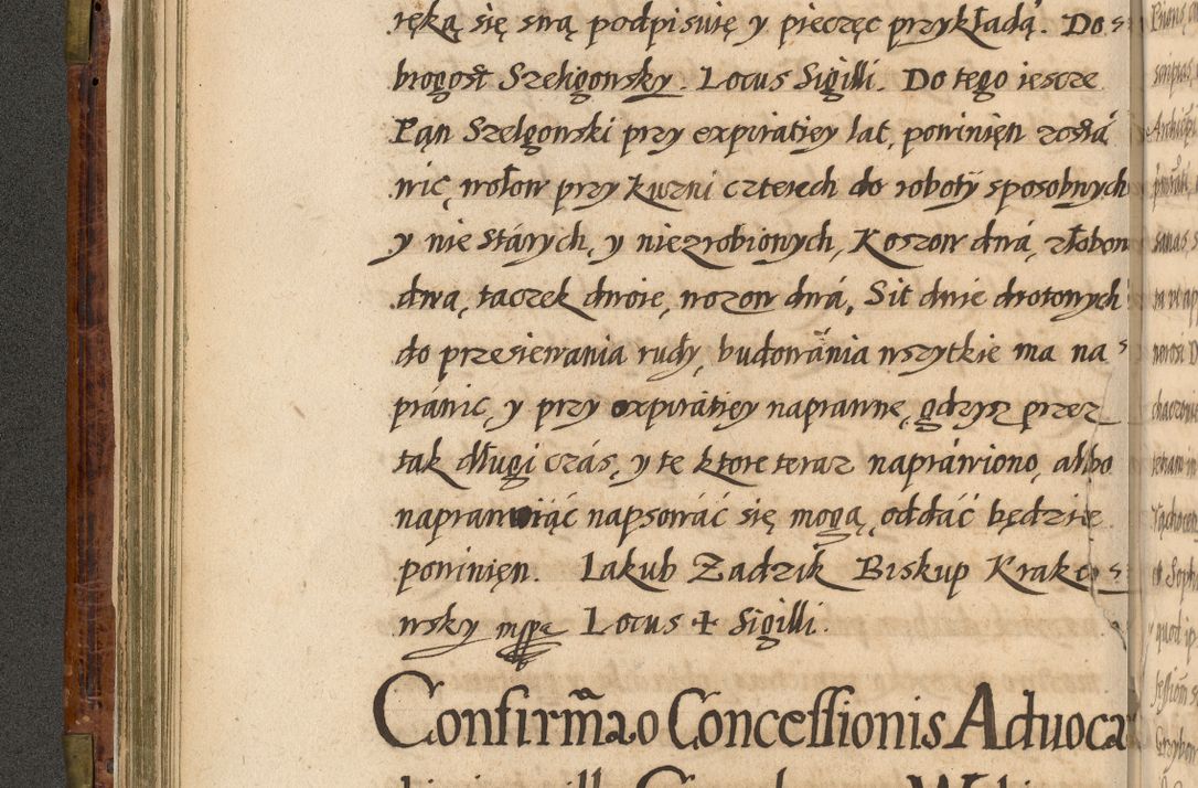 Zdjęcie nr 99 dla obiektu archiwalnego: Acta episcopalia R. D. Jacobi Zadzik, episcopi Cracoviensis et ducis Severiae annorum 1639 et 1640. Volumen II