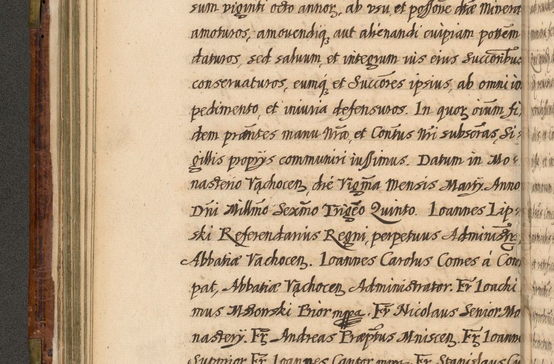 Zdjęcie nr 89 dla obiektu archiwalnego: Acta episcopalia R. D. Jacobi Zadzik, episcopi Cracoviensis et ducis Severiae annorum 1639 et 1640. Volumen II