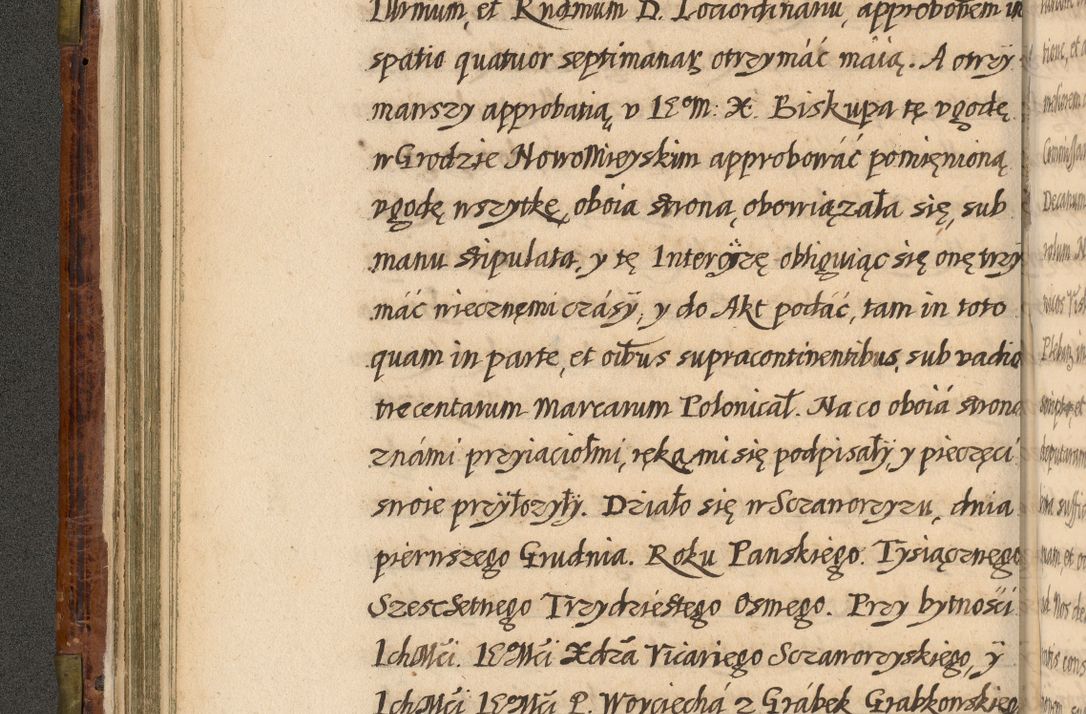 Zdjęcie nr 81 dla obiektu archiwalnego: Acta episcopalia R. D. Jacobi Zadzik, episcopi Cracoviensis et ducis Severiae annorum 1639 et 1640. Volumen II