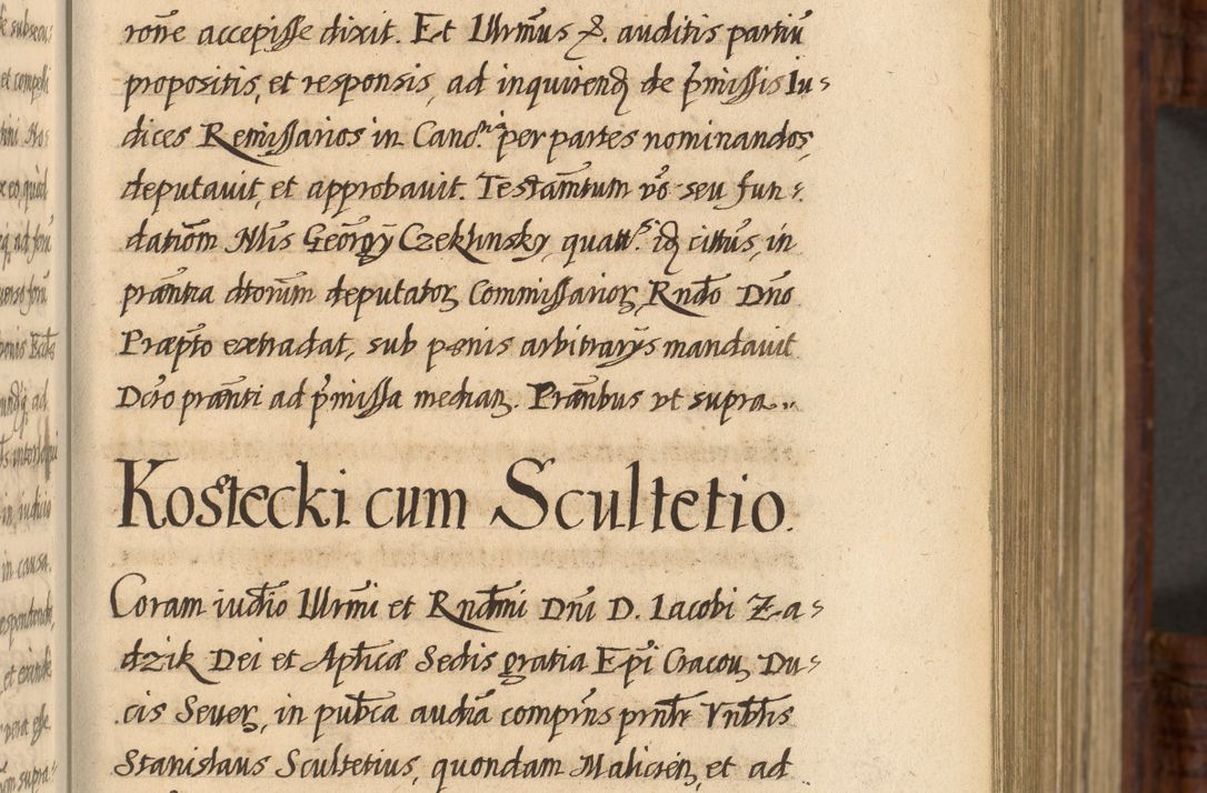 Zdjęcie nr 70 dla obiektu archiwalnego: Acta episcopalia R. D. Jacobi Zadzik, episcopi Cracoviensis et ducis Severiae annorum 1639 et 1640. Volumen II
