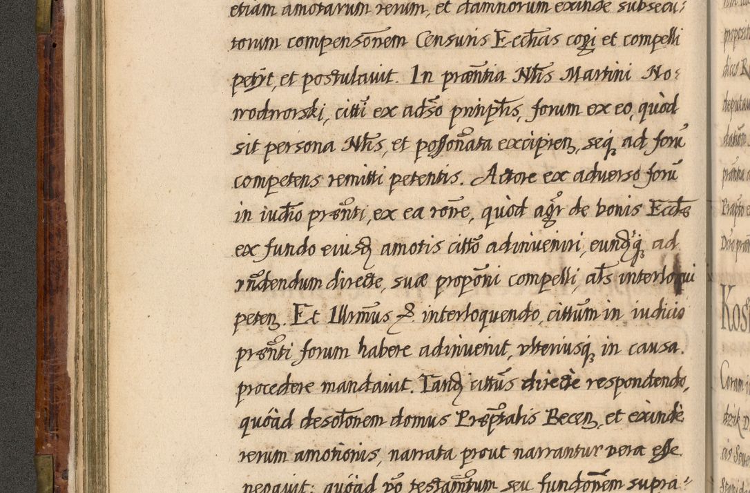 Zdjęcie nr 69 dla obiektu archiwalnego: Acta episcopalia R. D. Jacobi Zadzik, episcopi Cracoviensis et ducis Severiae annorum 1639 et 1640. Volumen II