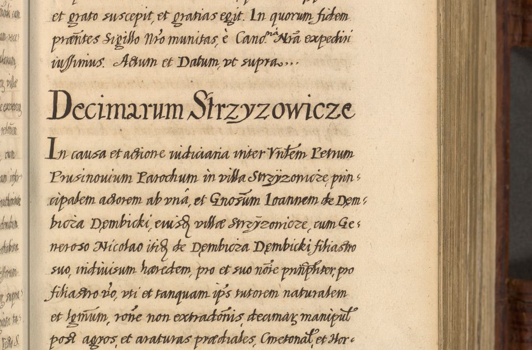 Zdjęcie nr 58 dla obiektu archiwalnego: Acta episcopalia R. D. Jacobi Zadzik, episcopi Cracoviensis et ducis Severiae annorum 1639 et 1640. Volumen II