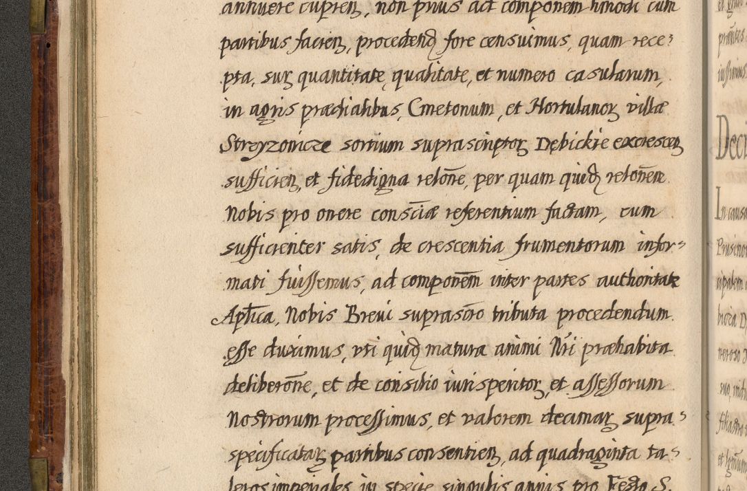 Zdjęcie nr 57 dla obiektu archiwalnego: Acta episcopalia R. D. Jacobi Zadzik, episcopi Cracoviensis et ducis Severiae annorum 1639 et 1640. Volumen II