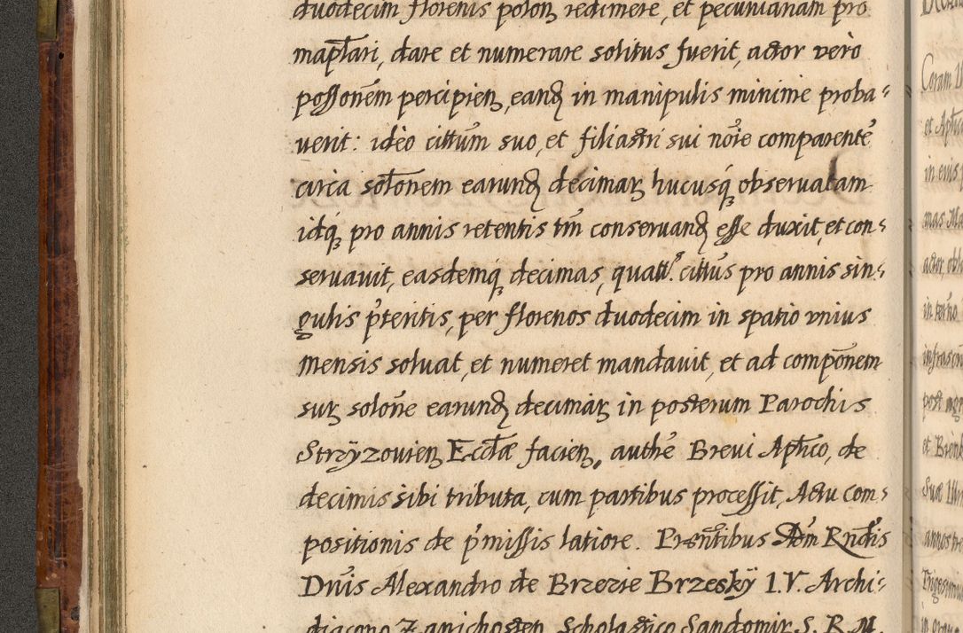Zdjęcie nr 59 dla obiektu archiwalnego: Acta episcopalia R. D. Jacobi Zadzik, episcopi Cracoviensis et ducis Severiae annorum 1639 et 1640. Volumen II