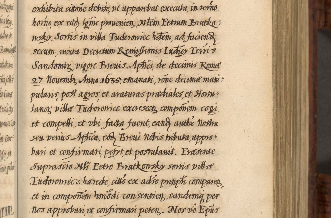 Zdjęcie nr 54 dla obiektu archiwalnego: Acta episcopalia R. D. Jacobi Zadzik, episcopi Cracoviensis et ducis Severiae annorum 1639 et 1640. Volumen II