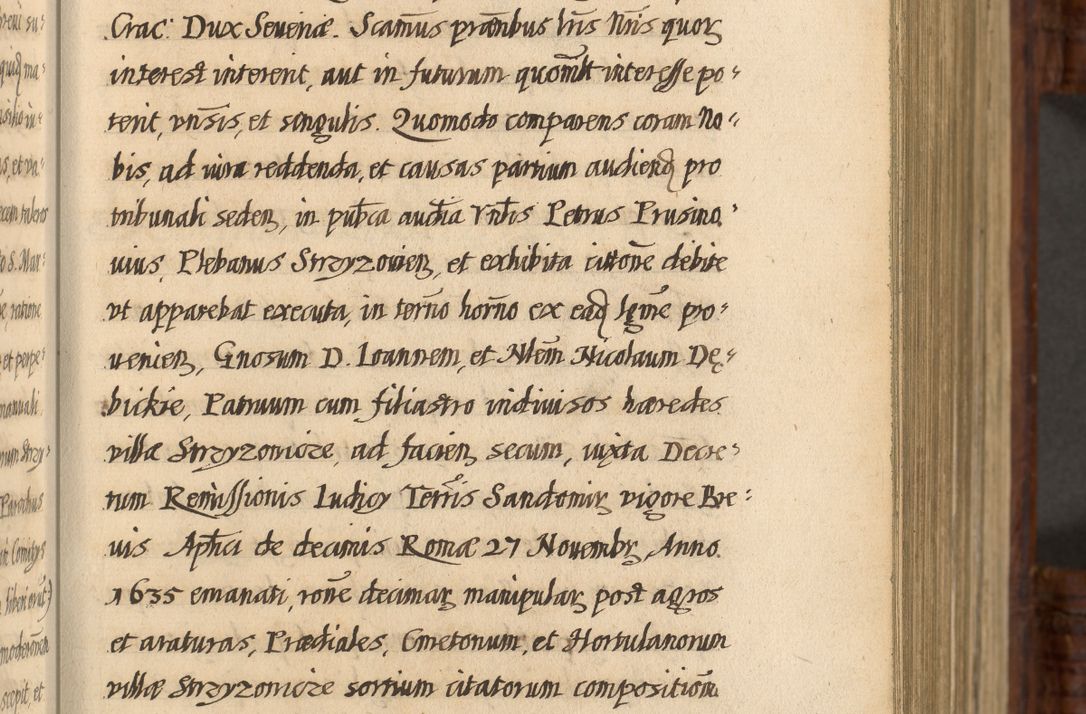 Zdjęcie nr 56 dla obiektu archiwalnego: Acta episcopalia R. D. Jacobi Zadzik, episcopi Cracoviensis et ducis Severiae annorum 1639 et 1640. Volumen II