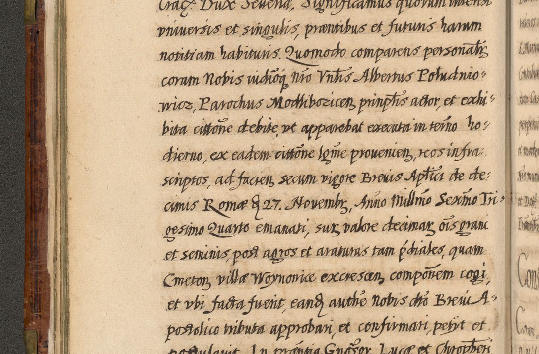 Zdjęcie nr 45 dla obiektu archiwalnego: Acta episcopalia R. D. Jacobi Zadzik, episcopi Cracoviensis et ducis Severiae annorum 1639 et 1640. Volumen II