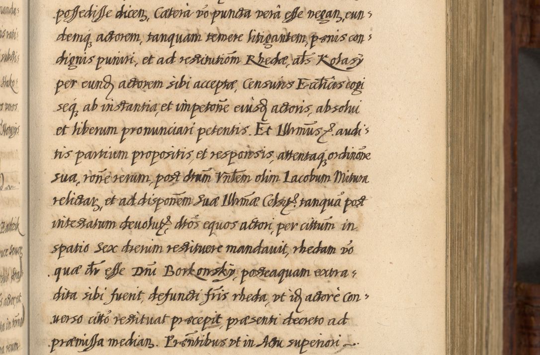 Zdjęcie nr 48 dla obiektu archiwalnego: Acta episcopalia R. D. Jacobi Zadzik, episcopi Cracoviensis et ducis Severiae annorum 1639 et 1640. Volumen II