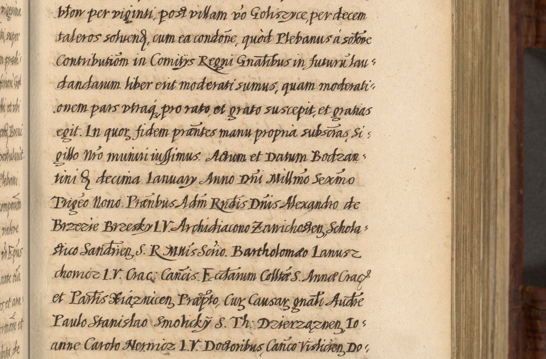 Zdjęcie nr 44 dla obiektu archiwalnego: Acta episcopalia R. D. Jacobi Zadzik, episcopi Cracoviensis et ducis Severiae annorum 1639 et 1640. Volumen II