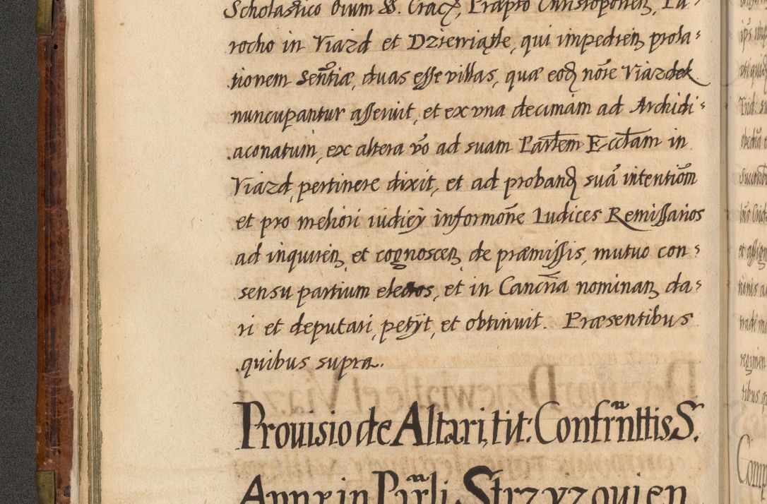 Zdjęcie nr 41 dla obiektu archiwalnego: Acta episcopalia R. D. Jacobi Zadzik, episcopi Cracoviensis et ducis Severiae annorum 1639 et 1640. Volumen II