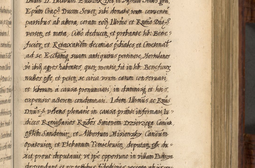 Zdjęcie nr 38 dla obiektu archiwalnego: Acta episcopalia R. D. Jacobi Zadzik, episcopi Cracoviensis et ducis Severiae annorum 1639 et 1640. Volumen II