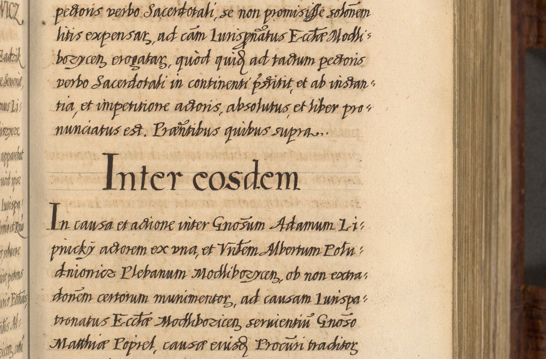 Zdjęcie nr 34 dla obiektu archiwalnego: Acta episcopalia R. D. Jacobi Zadzik, episcopi Cracoviensis et ducis Severiae annorum 1639 et 1640. Volumen II