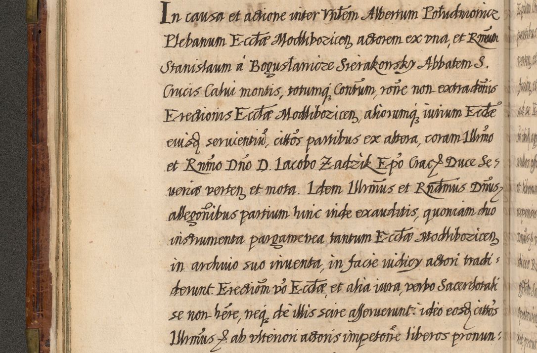 Zdjęcie nr 37 dla obiektu archiwalnego: Acta episcopalia R. D. Jacobi Zadzik, episcopi Cracoviensis et ducis Severiae annorum 1639 et 1640. Volumen II