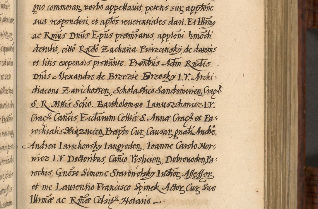Zdjęcie nr 30 dla obiektu archiwalnego: Acta episcopalia R. D. Jacobi Zadzik, episcopi Cracoviensis et ducis Severiae annorum 1639 et 1640. Volumen II