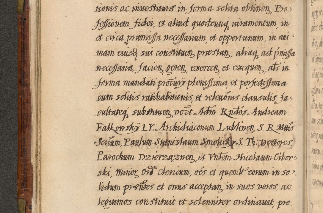 Zdjęcie nr 25 dla obiektu archiwalnego: Acta episcopalia R. D. Jacobi Zadzik, episcopi Cracoviensis et ducis Severiae annorum 1639 et 1640. Volumen II