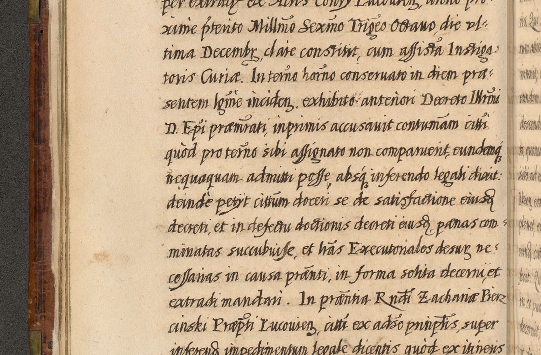 Zdjęcie nr 27 dla obiektu archiwalnego: Acta episcopalia R. D. Jacobi Zadzik, episcopi Cracoviensis et ducis Severiae annorum 1639 et 1640. Volumen II