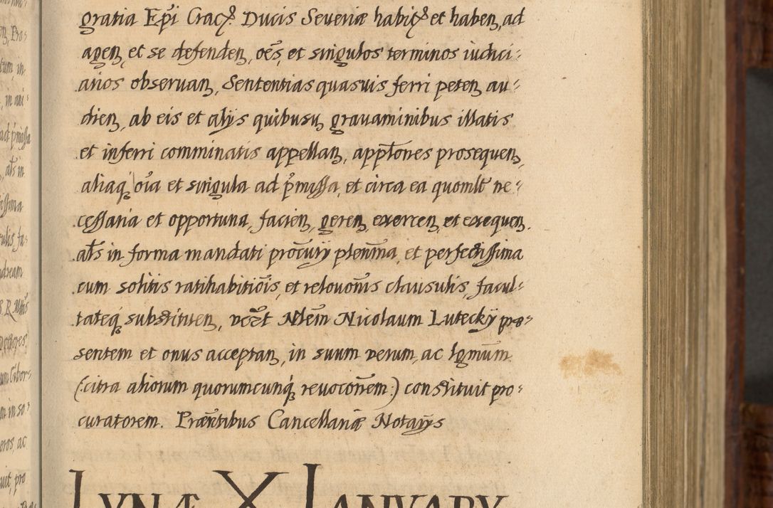 Zdjęcie nr 26 dla obiektu archiwalnego: Acta episcopalia R. D. Jacobi Zadzik, episcopi Cracoviensis et ducis Severiae annorum 1639 et 1640. Volumen II