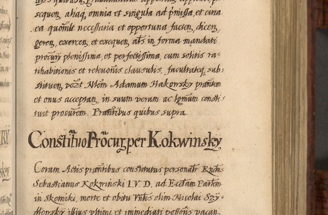 Zdjęcie nr 24 dla obiektu archiwalnego: Acta episcopalia R. D. Jacobi Zadzik, episcopi Cracoviensis et ducis Severiae annorum 1639 et 1640. Volumen II