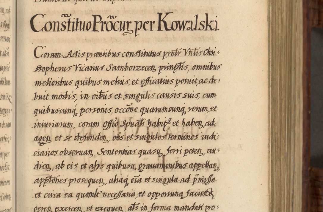Zdjęcie nr 22 dla obiektu archiwalnego: Acta episcopalia R. D. Jacobi Zadzik, episcopi Cracoviensis et ducis Severiae annorum 1639 et 1640. Volumen II