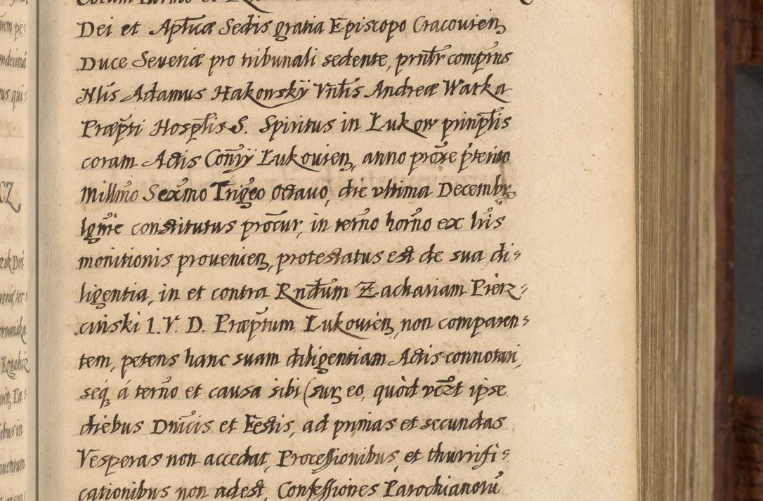 Zdjęcie nr 18 dla obiektu archiwalnego: Acta episcopalia R. D. Jacobi Zadzik, episcopi Cracoviensis et ducis Severiae annorum 1639 et 1640. Volumen II