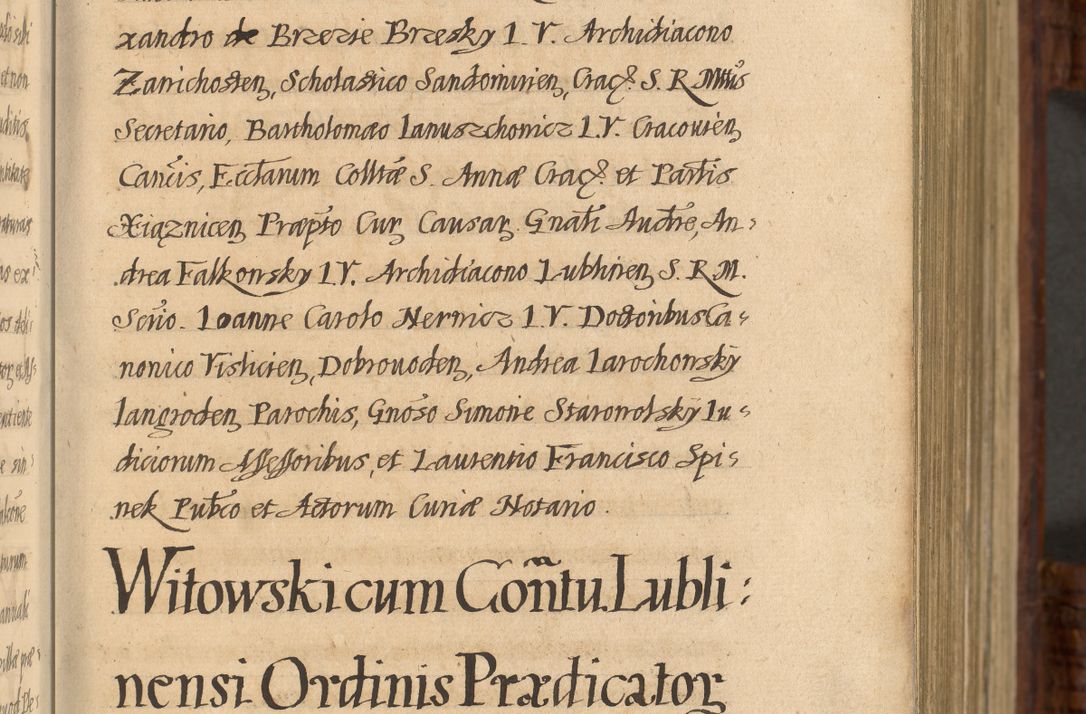 Zdjęcie nr 10 dla obiektu archiwalnego: Acta episcopalia R. D. Jacobi Zadzik, episcopi Cracoviensis et ducis Severiae annorum 1639 et 1640. Volumen II