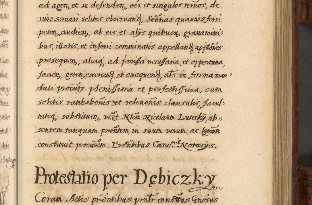 Zdjęcie nr 404 dla obiektu archiwalnego: Acta episcopalia R. D. Jacobi Zadzik, episcopi Cracoviensis et ducis Severiae annorum 1639 et 1640. Volumen II