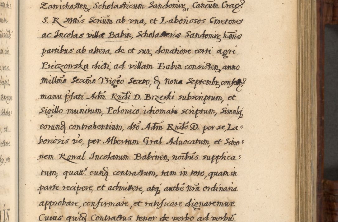 Zdjęcie nr 400 dla obiektu archiwalnego: Acta episcopalia R. D. Jacobi Zadzik, episcopi Cracoviensis et ducis Severiae annorum 1639 et 1640. Volumen II