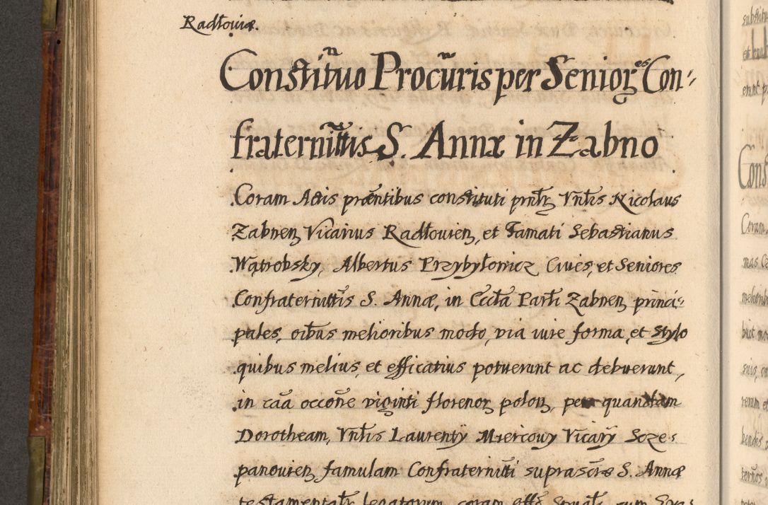 Zdjęcie nr 395 dla obiektu archiwalnego: Acta episcopalia R. D. Jacobi Zadzik, episcopi Cracoviensis et ducis Severiae annorum 1639 et 1640. Volumen II