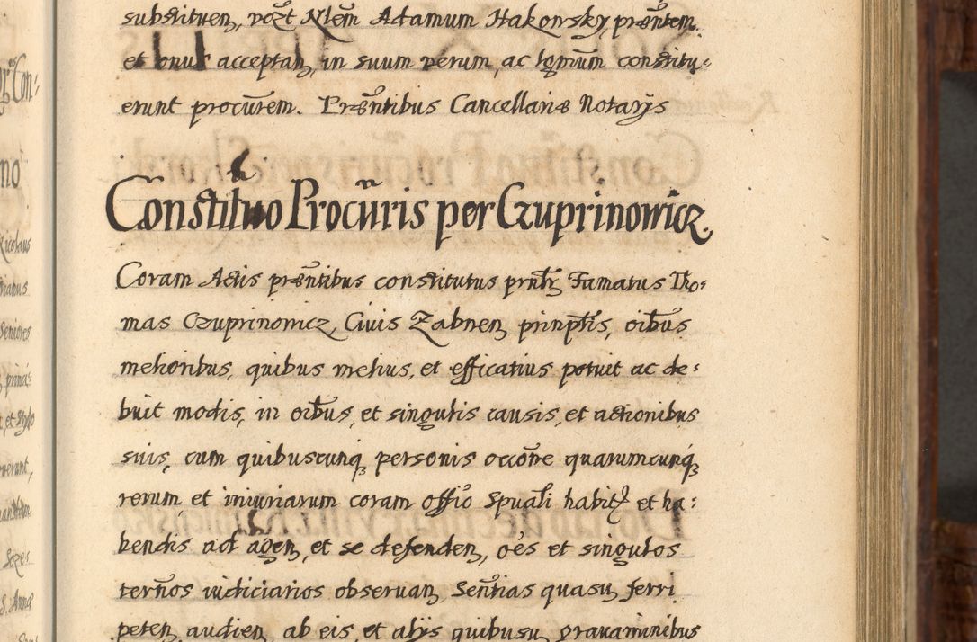 Zdjęcie nr 396 dla obiektu archiwalnego: Acta episcopalia R. D. Jacobi Zadzik, episcopi Cracoviensis et ducis Severiae annorum 1639 et 1640. Volumen II