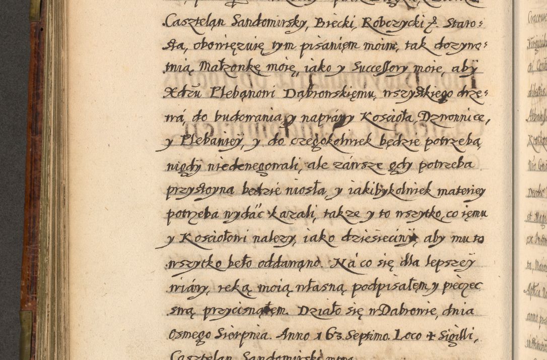 Zdjęcie nr 393 dla obiektu archiwalnego: Acta episcopalia R. D. Jacobi Zadzik, episcopi Cracoviensis et ducis Severiae annorum 1639 et 1640. Volumen II