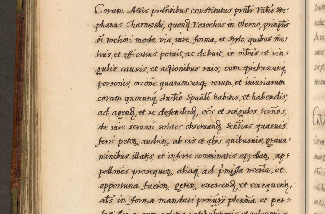 Zdjęcie nr 383 dla obiektu archiwalnego: Acta episcopalia R. D. Jacobi Zadzik, episcopi Cracoviensis et ducis Severiae annorum 1639 et 1640. Volumen II